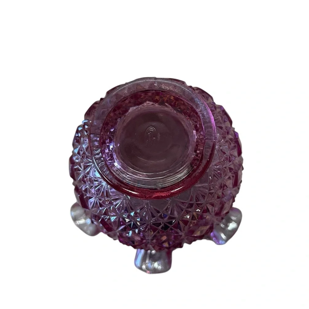 Fenton Pink Art Glass Vase - Picture 4 of 4